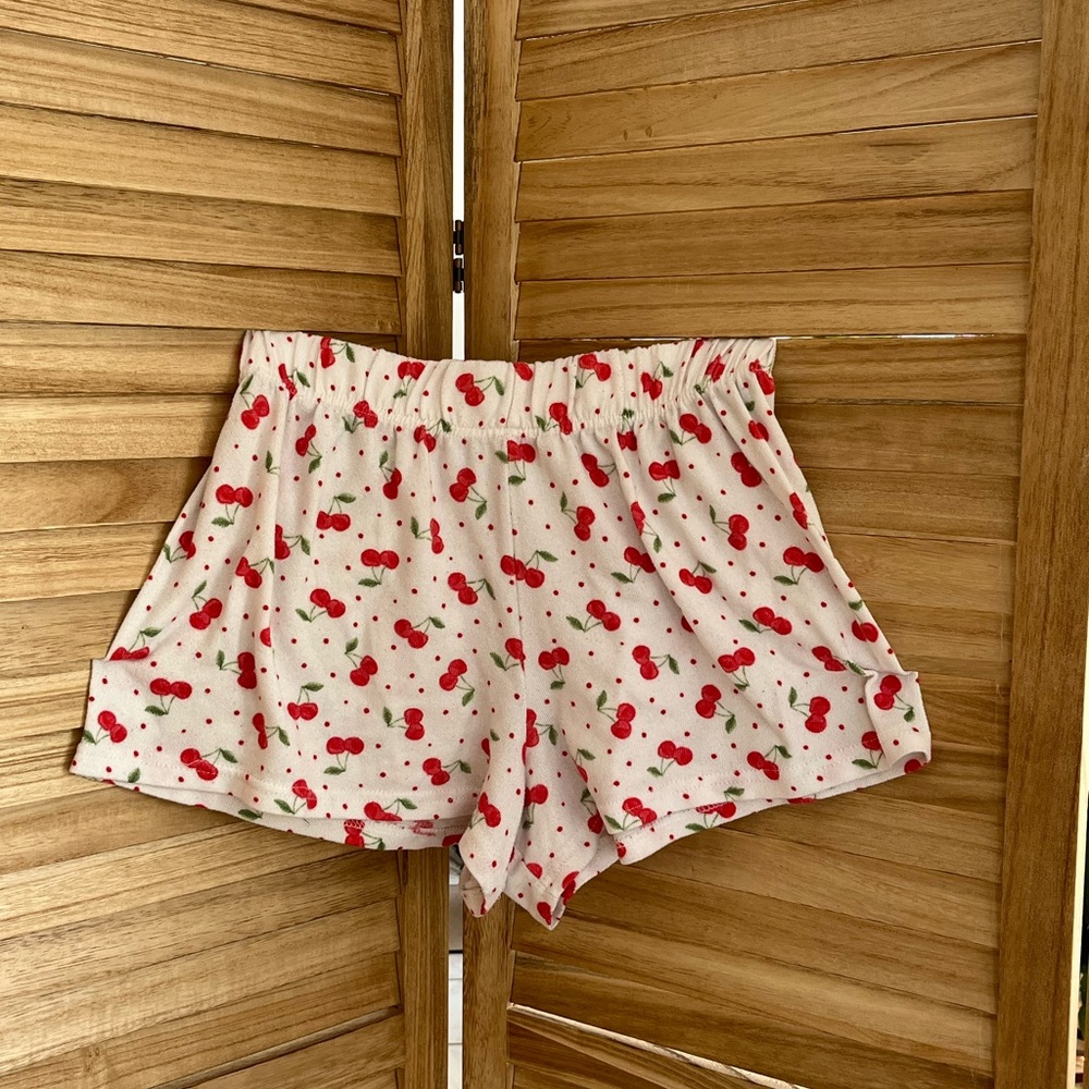 Cherry Print Women's Shorts
